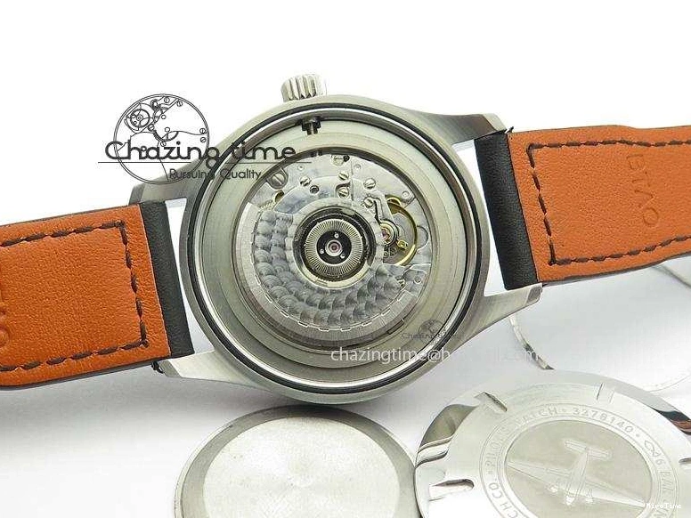 MIROTIME 0501 Mark XVIII IW327001 SS Mk Maker Best Edition Black Dial On Black Leather Strap A SunProtective 7299